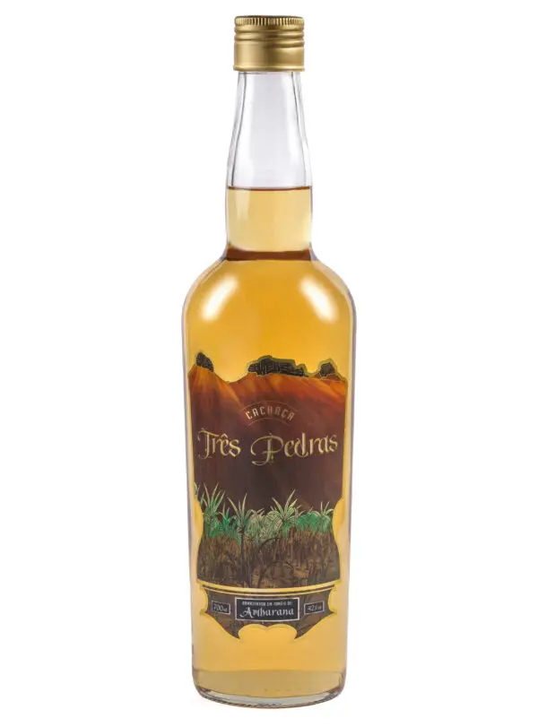 Cachaça Três Pedras Amburana 700ml